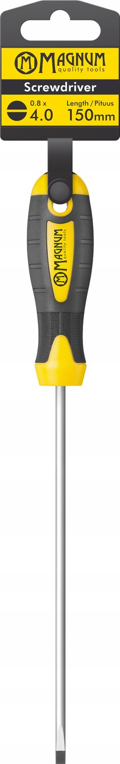Merkloos Plat Schroevendraaier 4.0x0.8 mm 150 mm, Professioneel