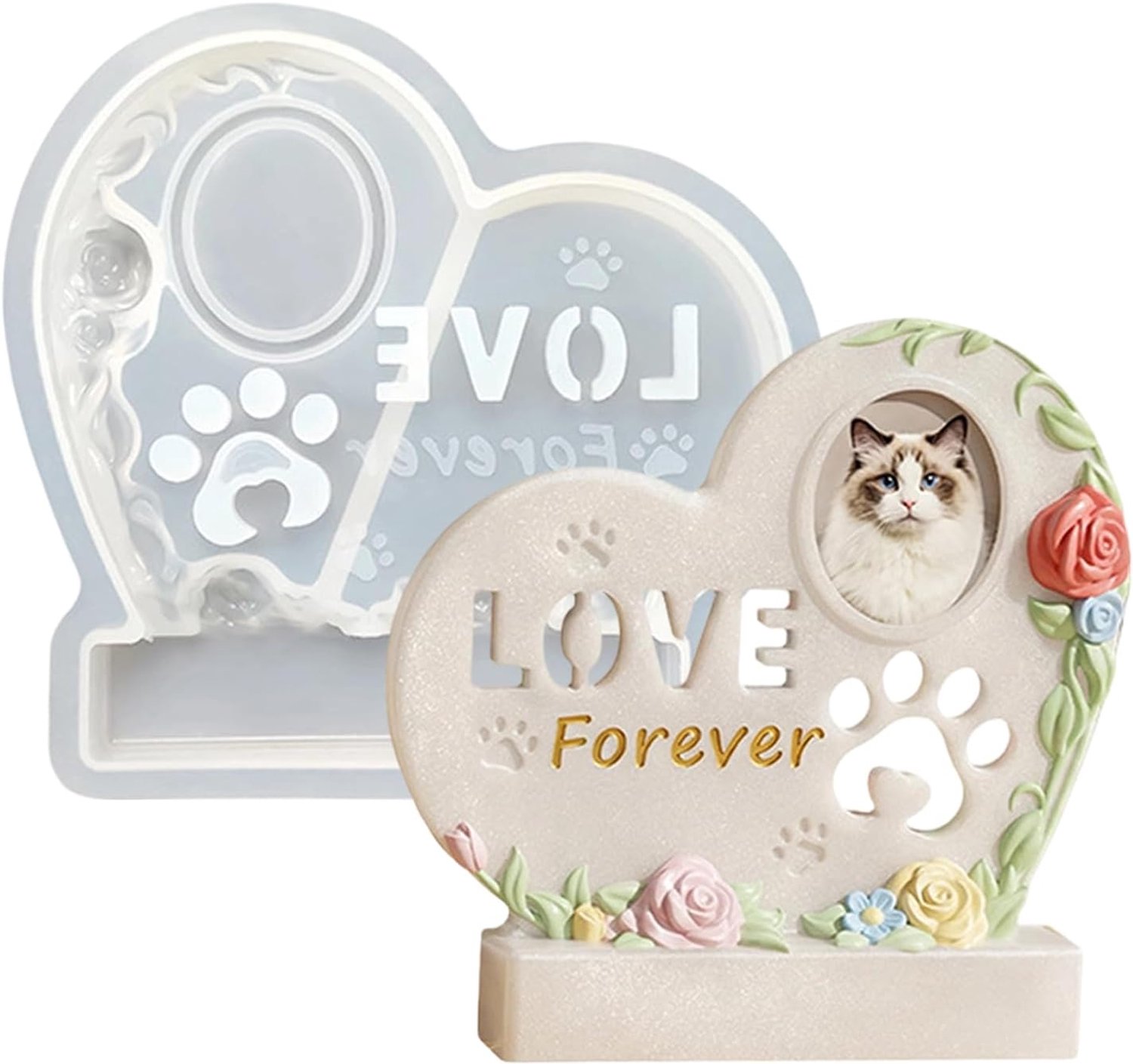 Kat Urn Hars Mal Holle Herinneringsstuk Decoratie Handwerk