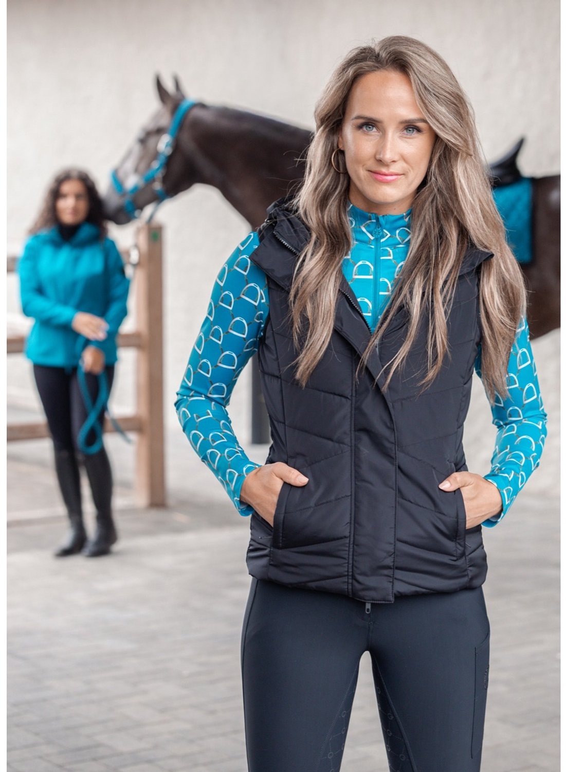 Quur Bodywarmer Quur Qmyra Zwart - S