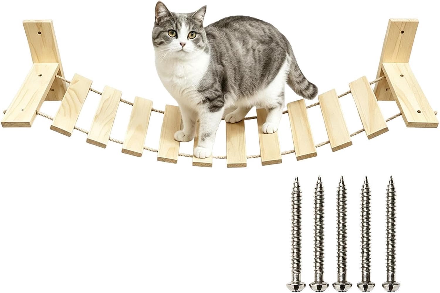 Katten Muur Bruggen Stabiel Houten Indoor Kitten Activiteitencent