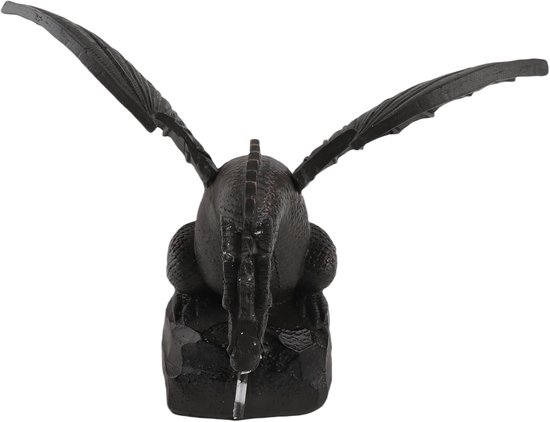 Lyrlody Drakenbeeld, Bronzen Afwerking, 30cm Tuinfontein Decoratie — afbeelding 4