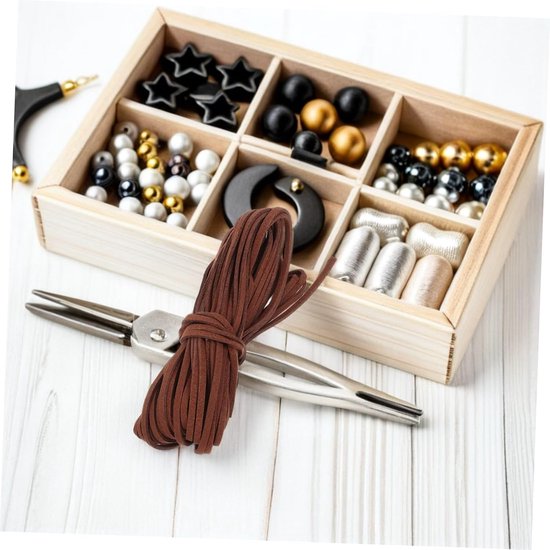 6 Stuks Brede Platte Nep Suède Koorden Per met Zwart Lichtbruin Kaki Geschikt voor Armband Ketting DIY Sieraden — afbeelding 3