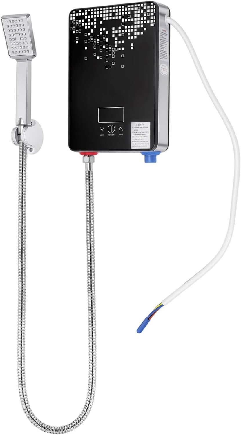 6500 W mini doorstroomboiler, elektrische boiler met led-display