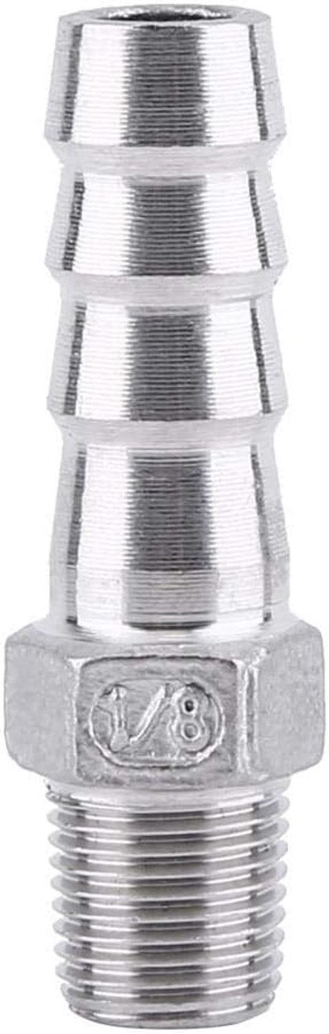 Hose connector 1/8" - 3/4" RVS - snel en eenvoudig te verbinden - voor diverse leidingen - ShopVlot