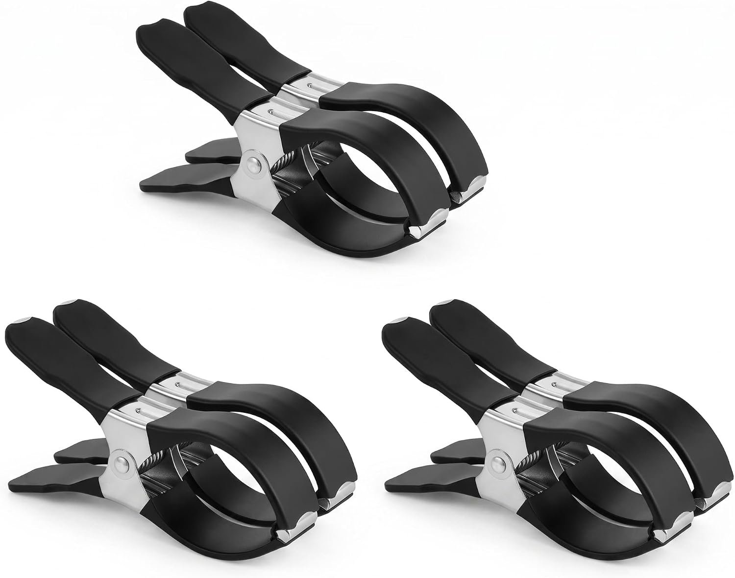 Zwembadklemmen 6 Stuks - RVS Afdekzeil Klemmen 12 cm Voor Opbouwzwembad