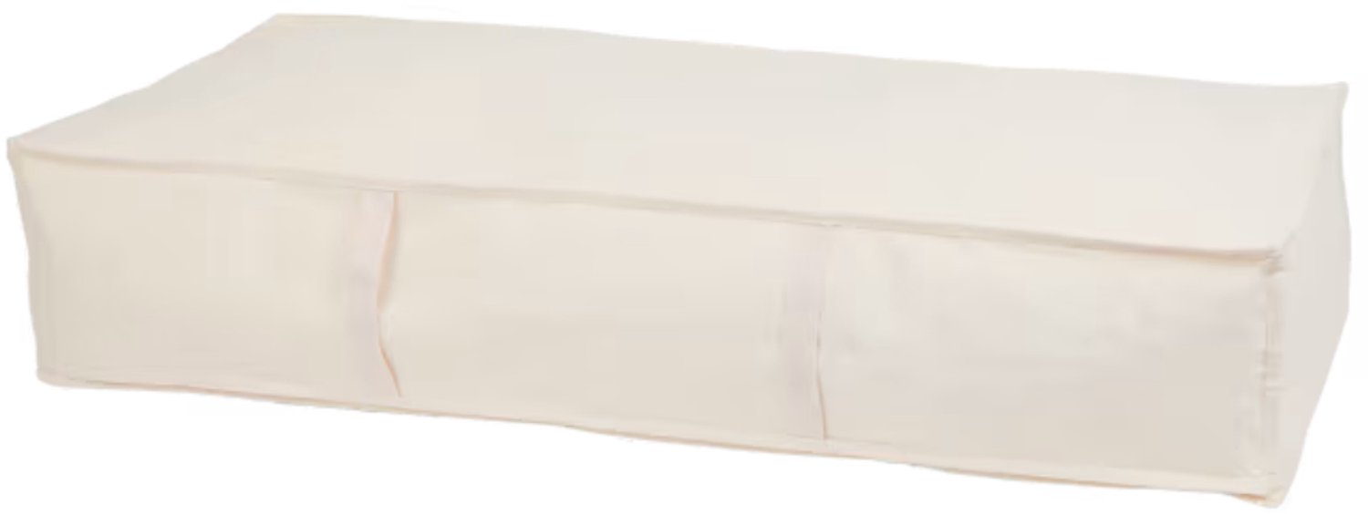 5Five Opberghoes/beschermhoes dekens en kussens - beige - 100 x 45 x 20 cm