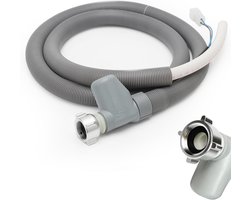 Aquastop toevoerslang universeel, 1,8 m, voor vaatwasser en wasmachine, compatibel met Miele, Bosch, Siemens, AEG, Electrolux, Zanussi, Beko, LG, Samsung 10499862, 7638500, 7638501
