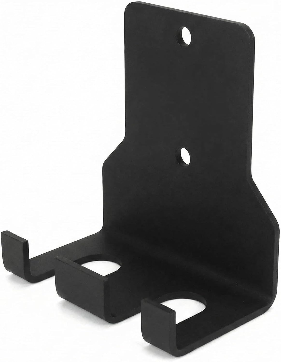 Dubbele Dumbbell Houder - Verticale Wandbeugel voor Dumbbells van Hoogwaardige Staal in Zwart, Ruimtebesparend en Stevig