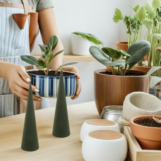 3 Stuks Steekschuim Blokken Bloemenrangschuim Schuim Voor Bloemstukken Schuim Voor Bloemen Vers Bloemenschuim Bloemist Schuimblokken Green — afbeelding 4