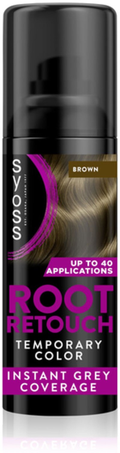 Syoss - Root Retoucher Middle Brown - 18 x 120 ml - Voordeelverpakking