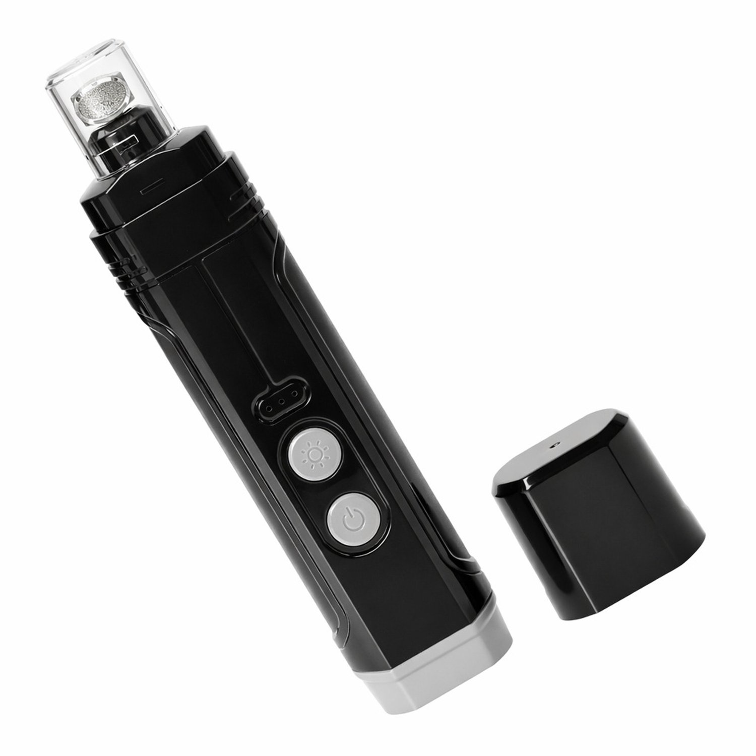 Elektrische nageltrimmer - Zwart - Oplaadbaar - Nagelverzorging voor katten en honden