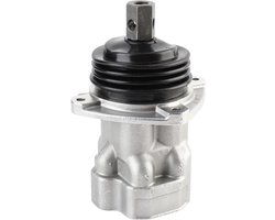 Graafmachine joystick - Bedieningshendel - Machinebediening - Gelegeerd staal - 24x11x11 cm - Zilver