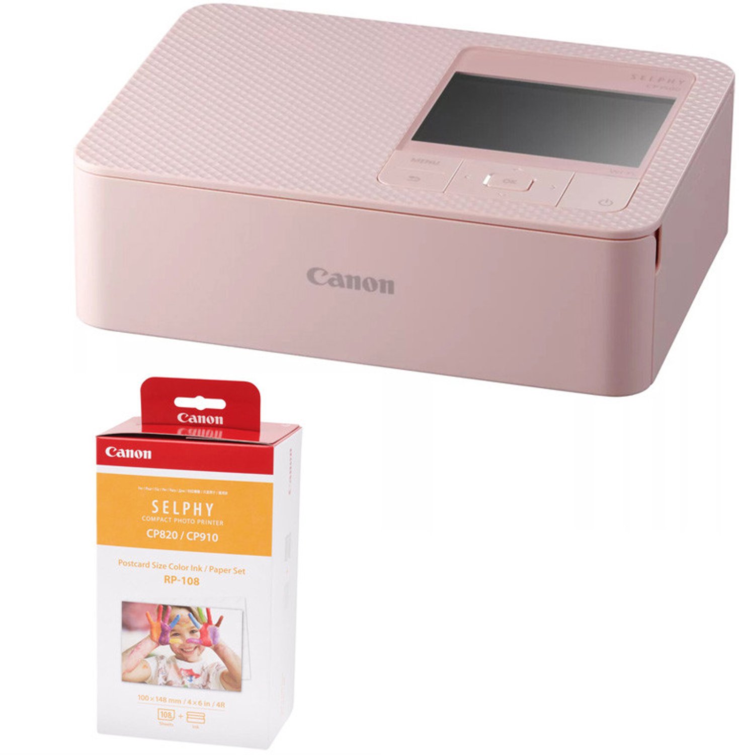 CANON SELPHY CP1500 PINK+ RP108 Drucker
