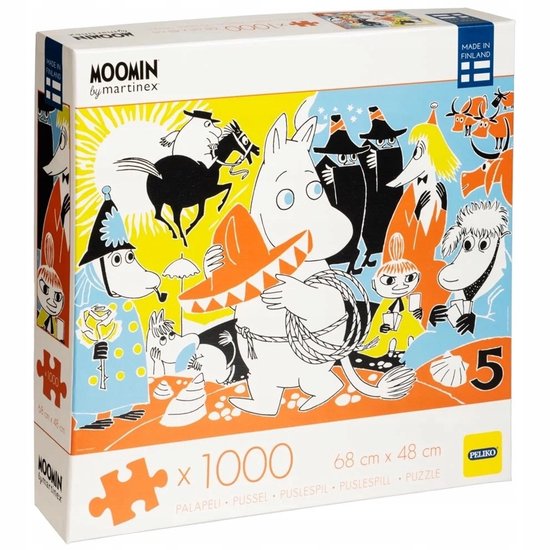 Moomin Puzzel 1000 Stukken - Dolina Muminków voor Jong en Oud — afbeelding 2