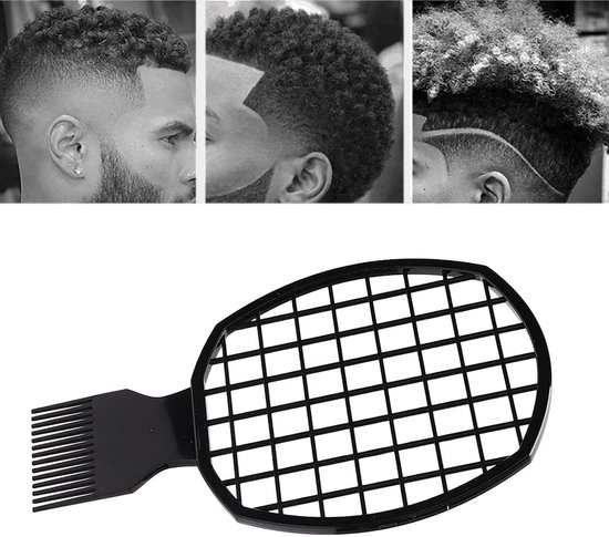 Afro Twist Kam voor Krullend Haar - Dreadlocks en Stylen voor Mannen - Professionele Haarborstel en Kam voor Afrikaanse Haarstijlen — afbeelding 5