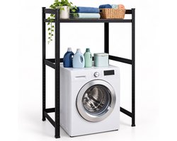 Wasmachine rek - 120 x 90 x 60 cm - tot 200 kg - zwart