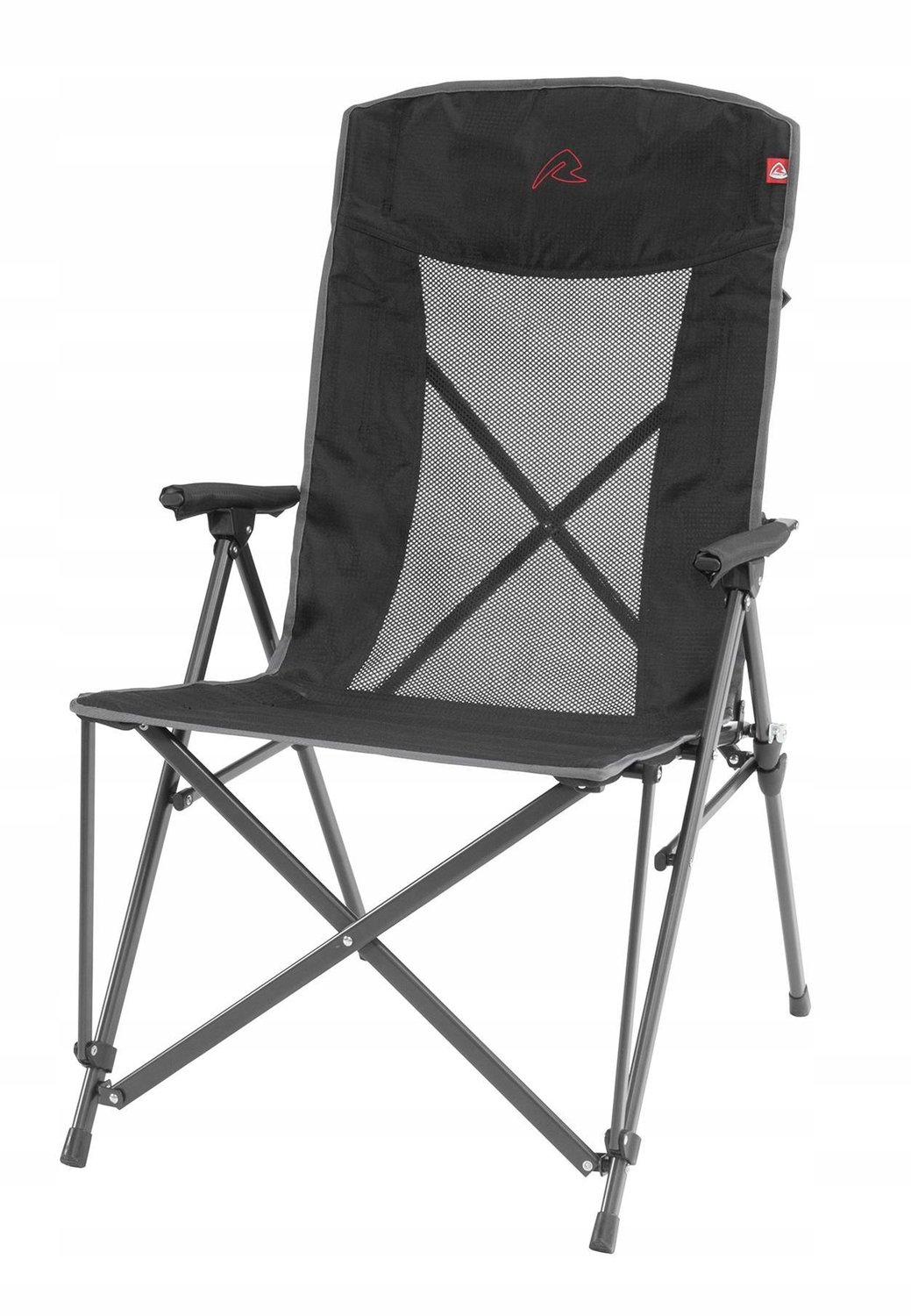 Robens Vanguard Klapstoel - Zwart, Robuust en Comfortabel