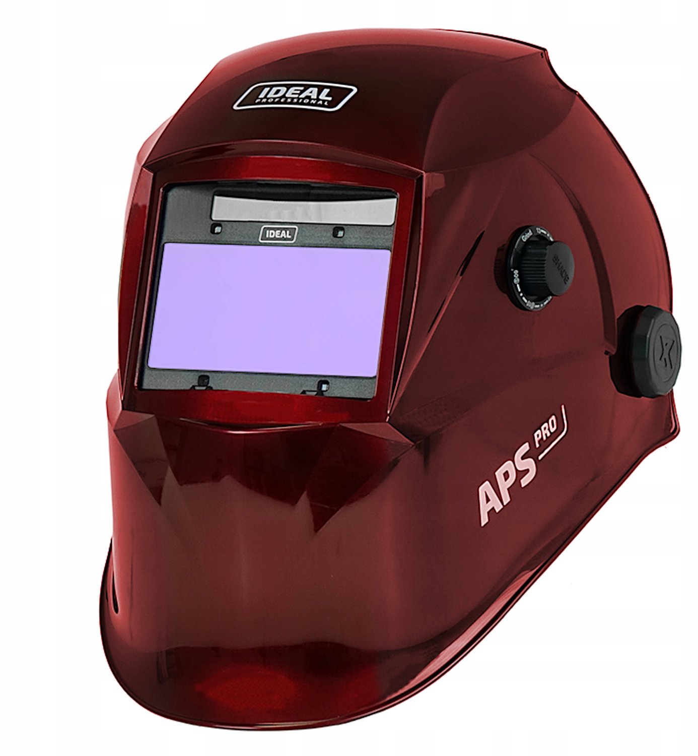 Automatische lashelm met TrueColour technologie – Rood