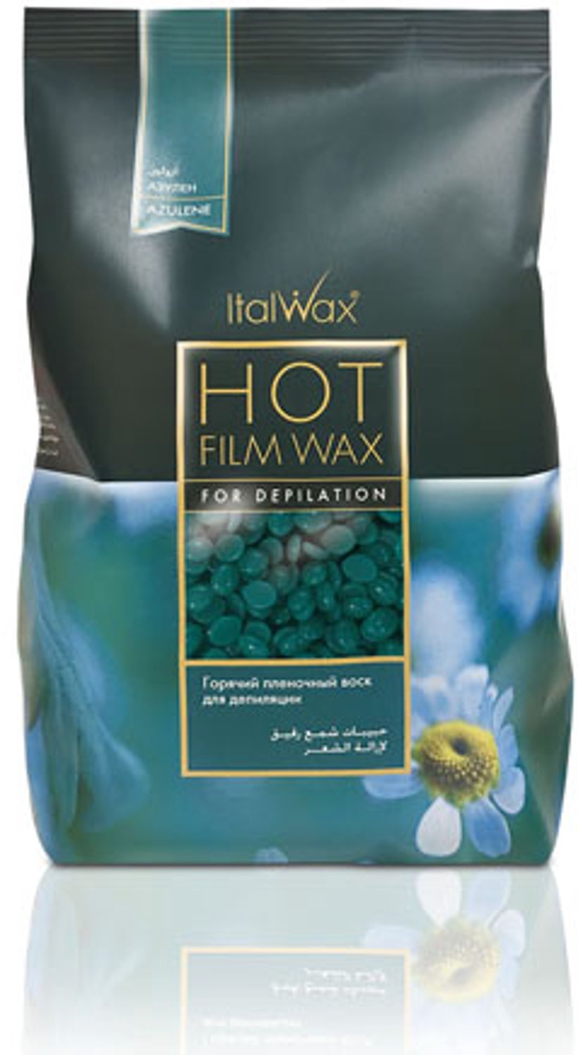 ItalWax Harscassette Voor Ontharing - Azulene 100 ml - Gevoelige Huid - Professionele Depilatiewax