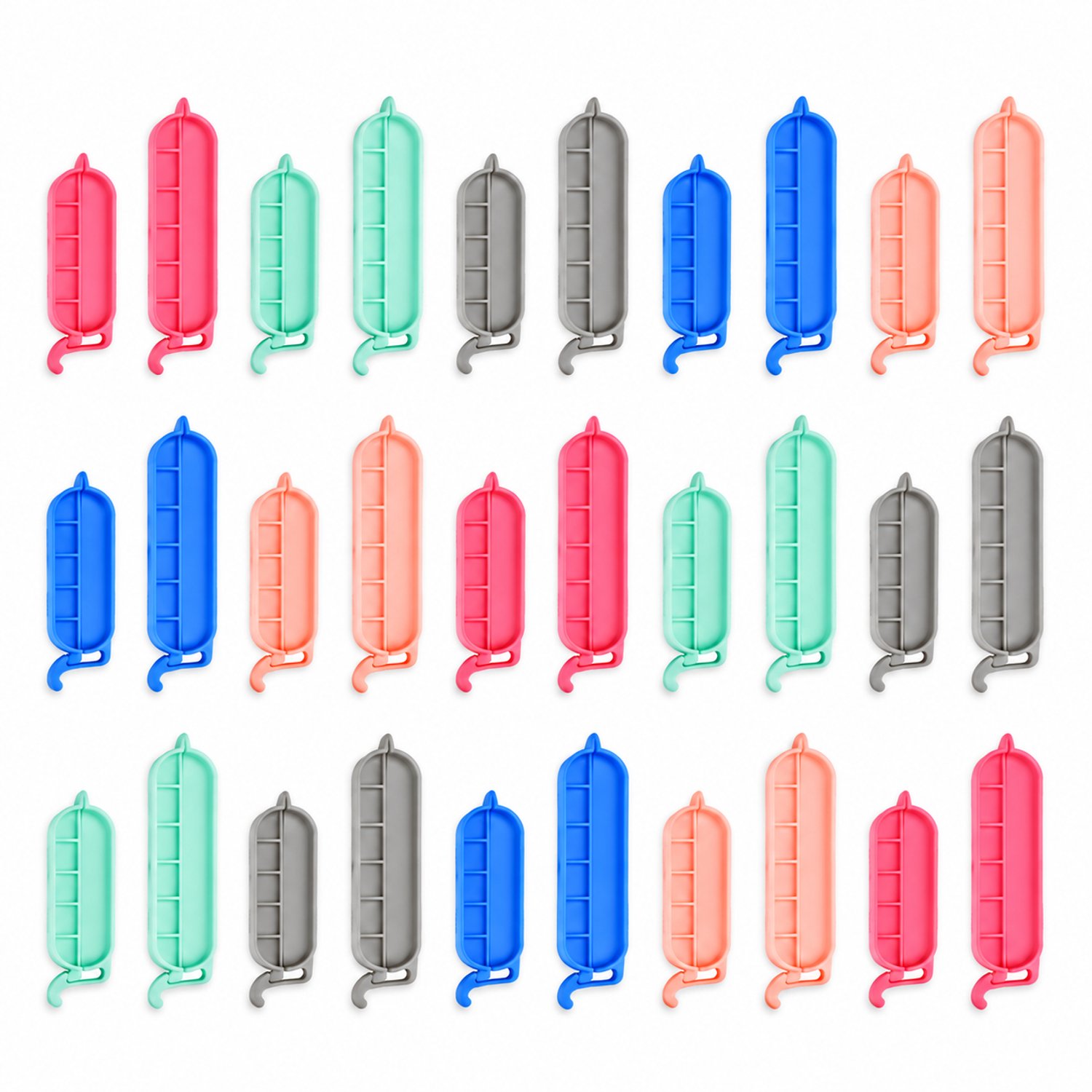 Vershoudclips - 30 Stuks - Zaksluiters in 2 Formaten