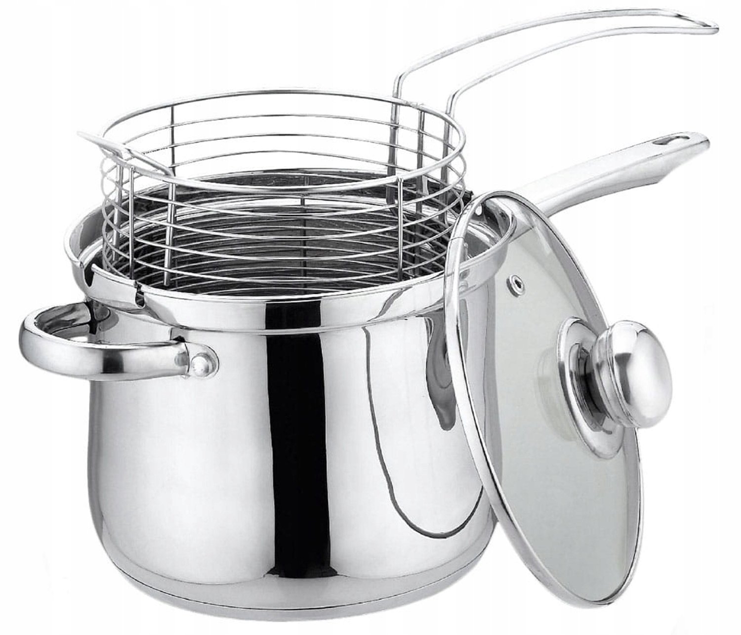 Rondel z koszyk do fryten & meer - 3.6L, 18cm