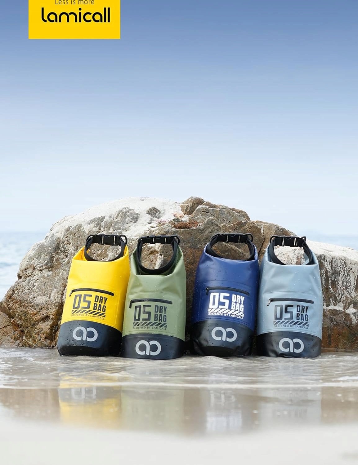 Waterdichte Tas 20L - Drijvend met Telefoonhoes IPX8