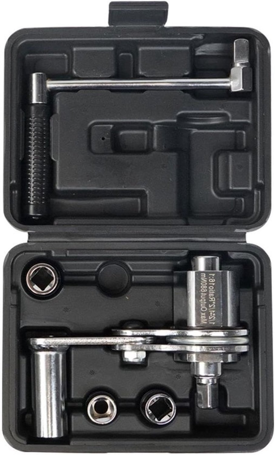 Momentsleutel - Wielmoersleutel - Voor autoreparaties - Met hoge koppeloverbrenging - 3200 Nm - Metaal