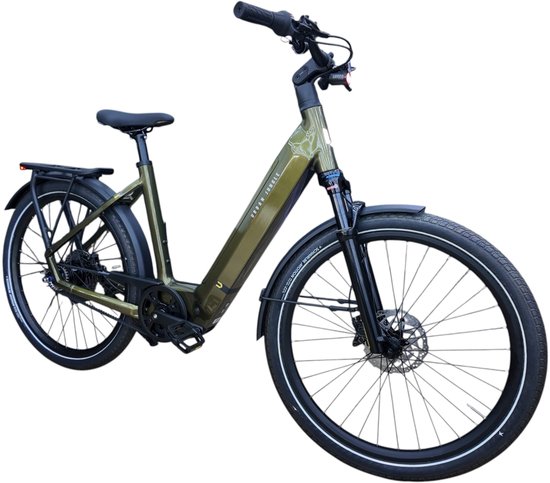 Urban Jungle Ginza 3.0 Elektrische Fiets – Wave – 49cm – 600Wh – Jungle Glam Gloss (2026) — afbeelding 5
