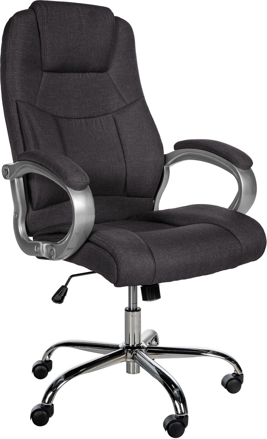 Luxe Comfort Monza 0075 bureaustoel - stof - donkergrijs