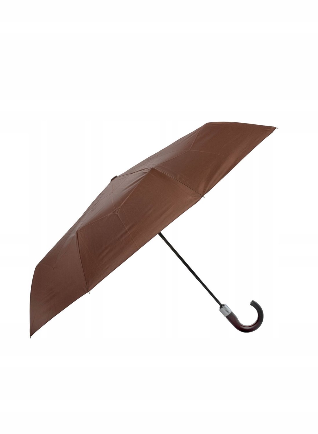 Ochnik Heren Paraplu Automatisch Bruin Roestvrij Staal Windproof