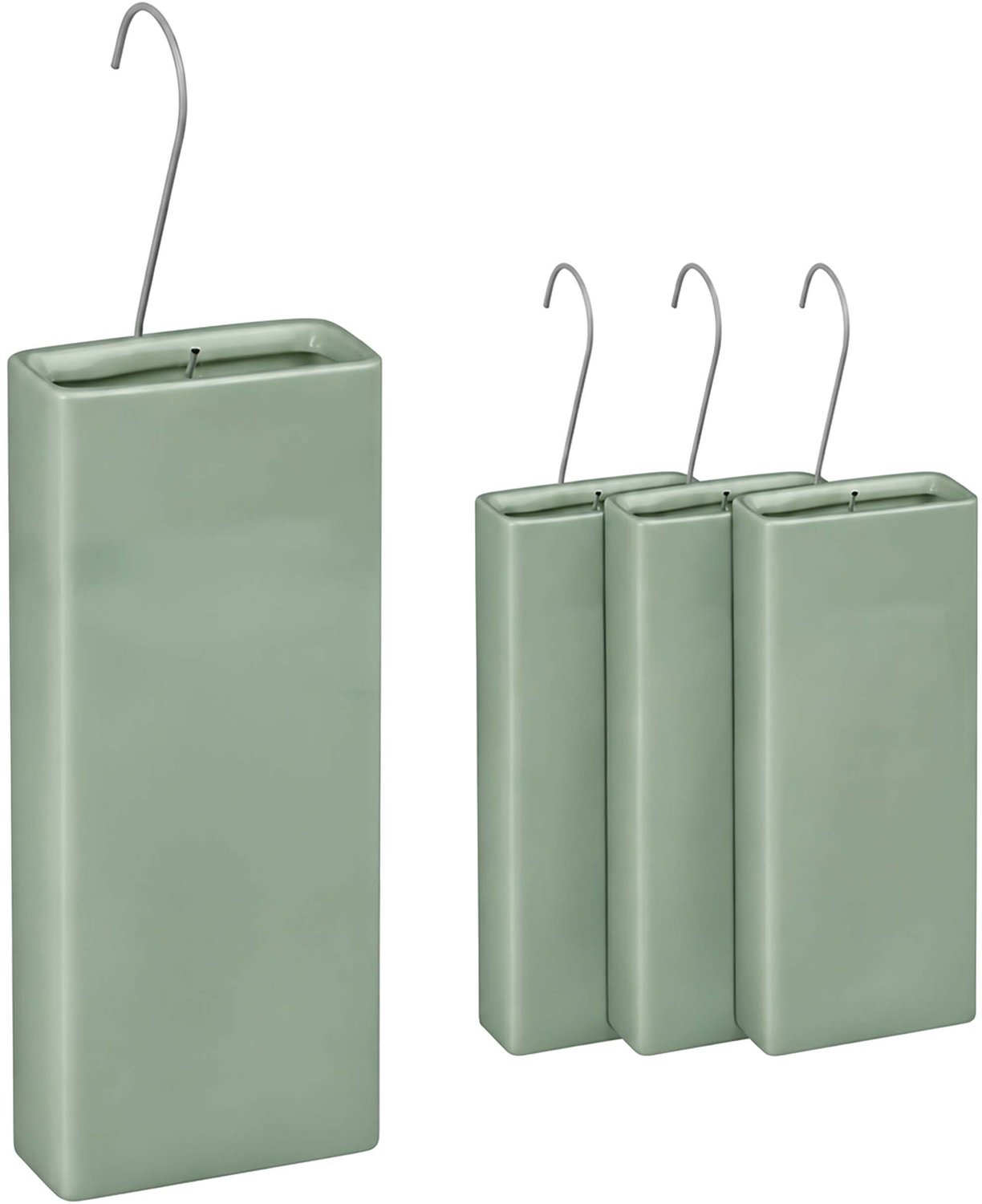 Waterverdamper radiator - set van 4 - 400 ml - salie