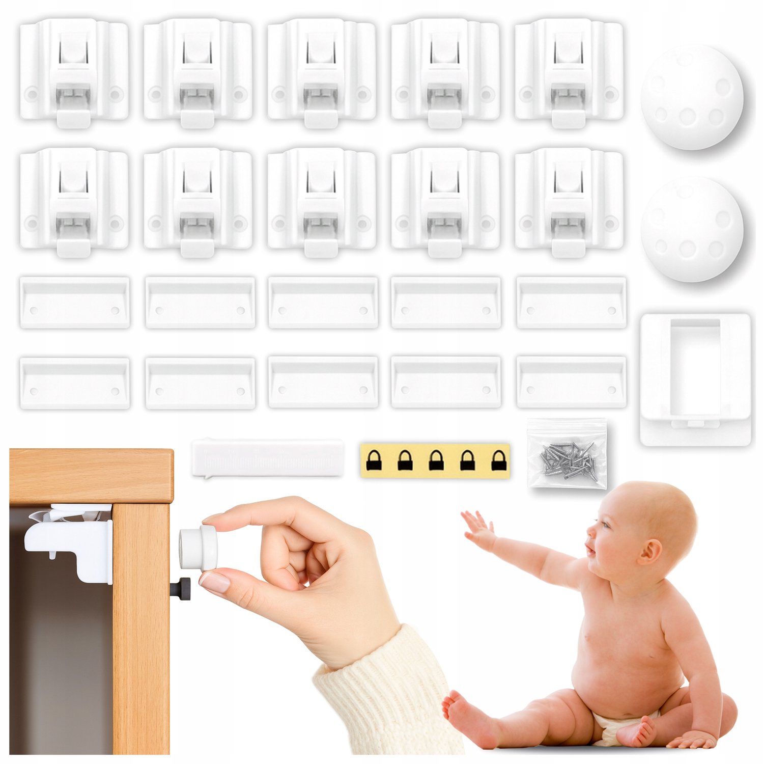 Magnetische Kastsloten - Kinderveiligheid, Onzichtbaar & Eenvoudig te Installeren