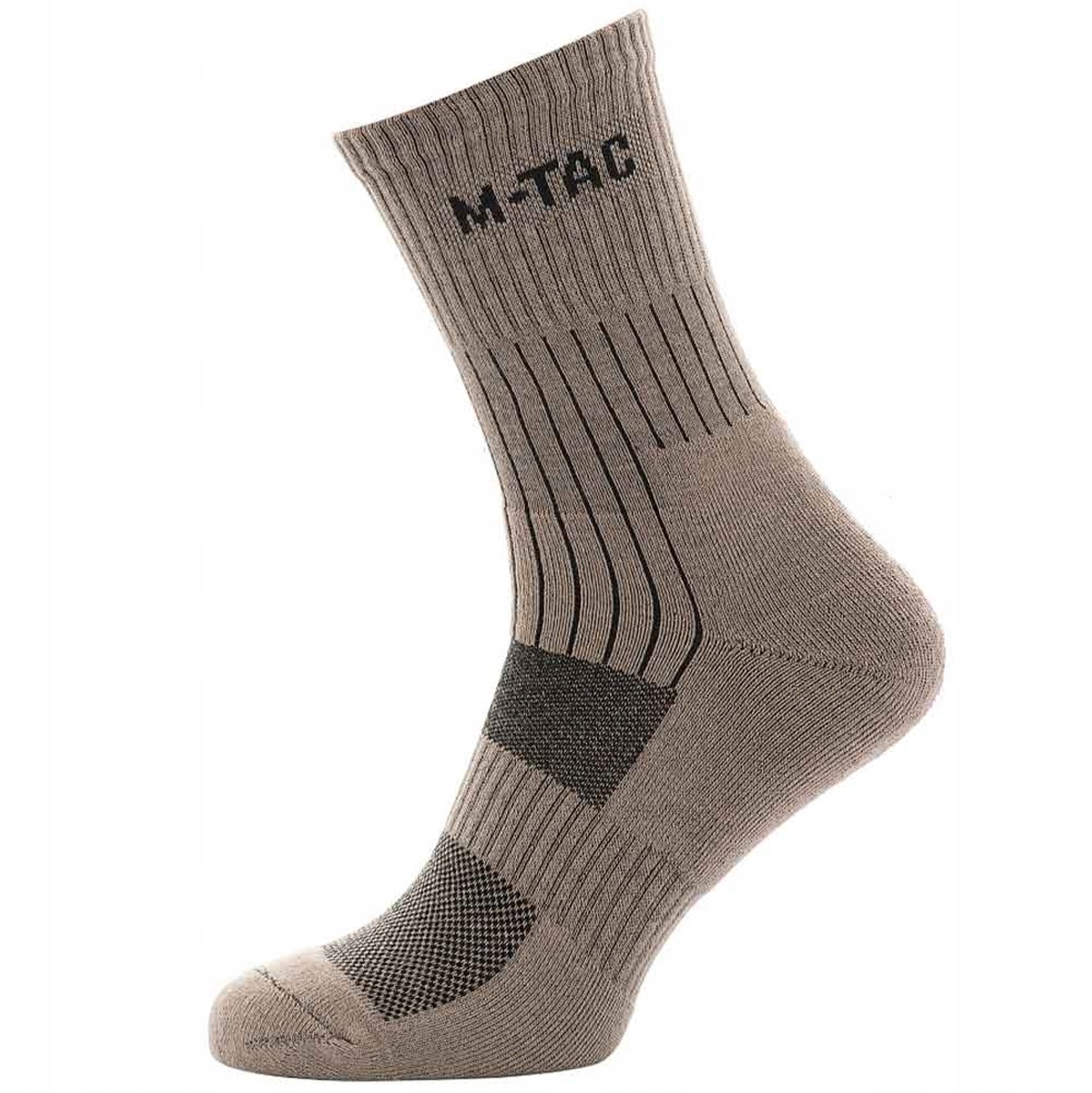 M-Tac Mk.1 Hoge Sportsokken Ademend & Schokabsorberend Tan
