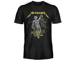 Metallica And Justice for All T-shirt Zwart - Heren - 3XL