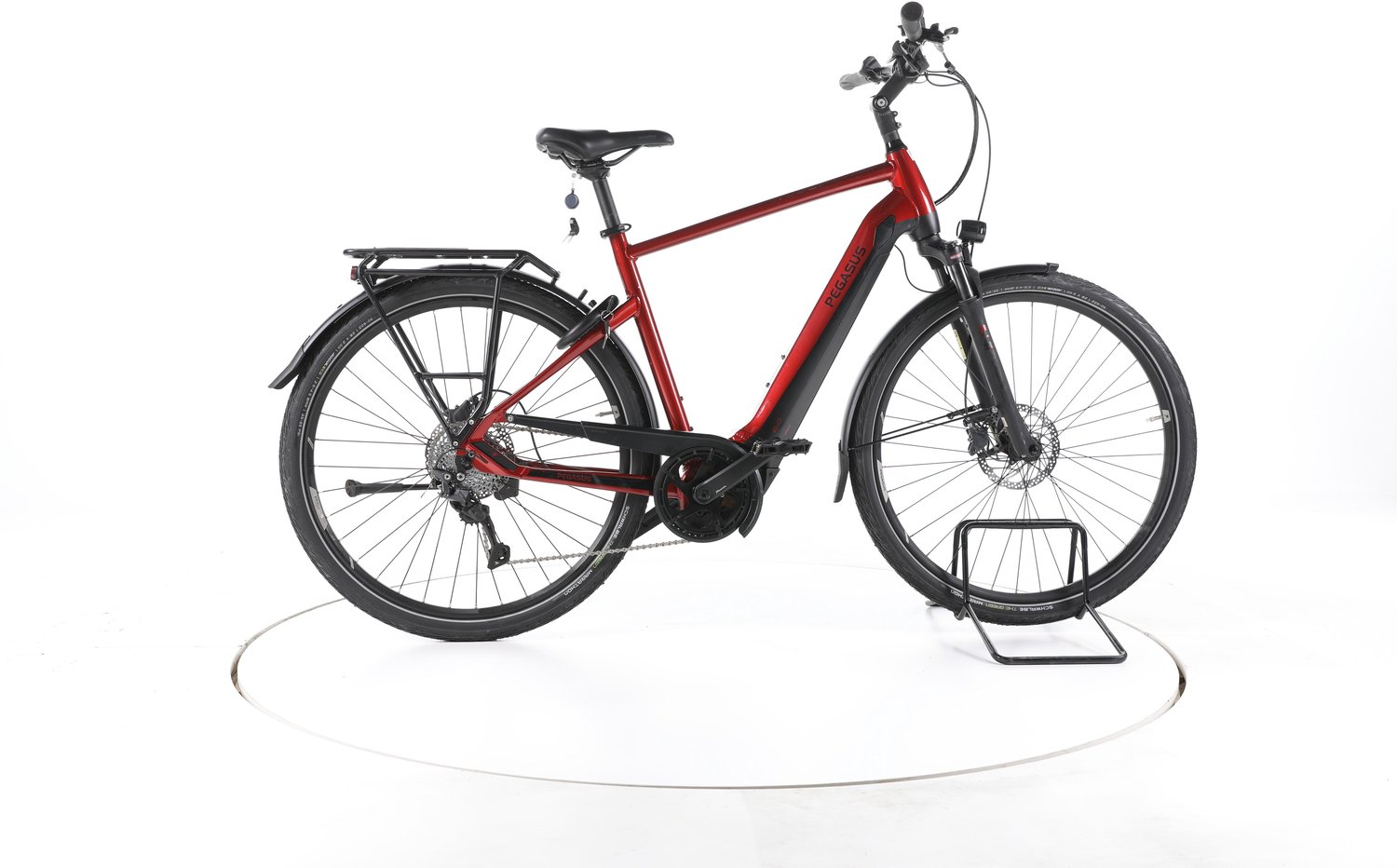 Pegasus Premio Evo 10 Lite Elektrische trekkingfiets Bosch Accu 625Wh 28" rood