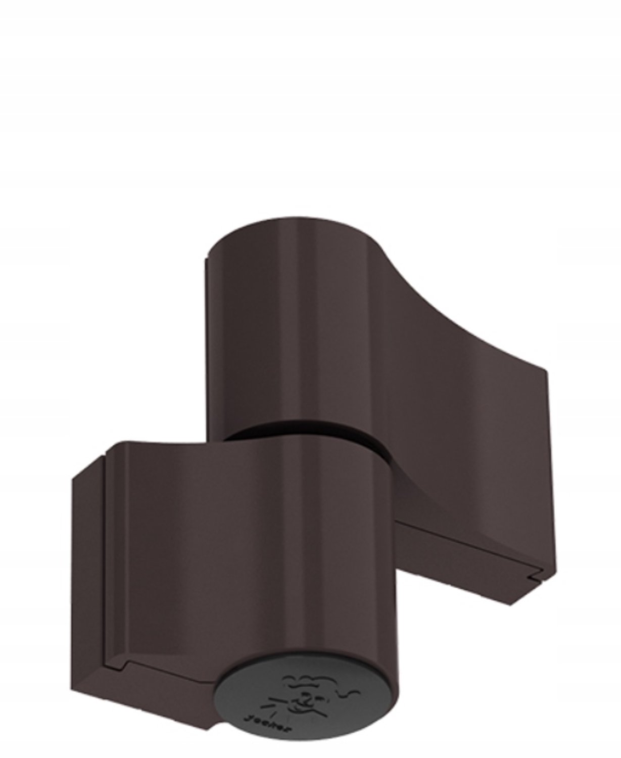 Jocker Aluminium Deurscharnier Dubbelvleugelig 160kg 67mm Bruin