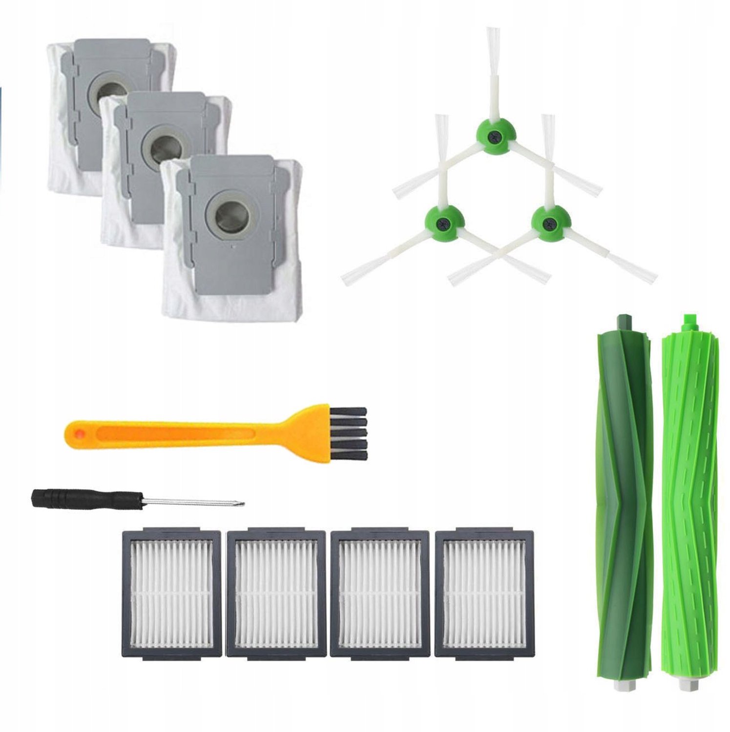 Accessoireset voor iRobot Roomba i+/j+ serie: filters, borstels, zakken