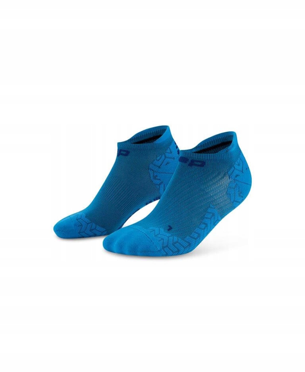 CEP Core Run Ultralight No Show Compressie Sokken Dames Blauw M