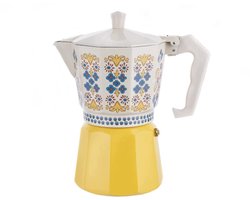 Florina Dolce Bueno Aluminium Koffiezetter voor 6 Kopjes Espresso