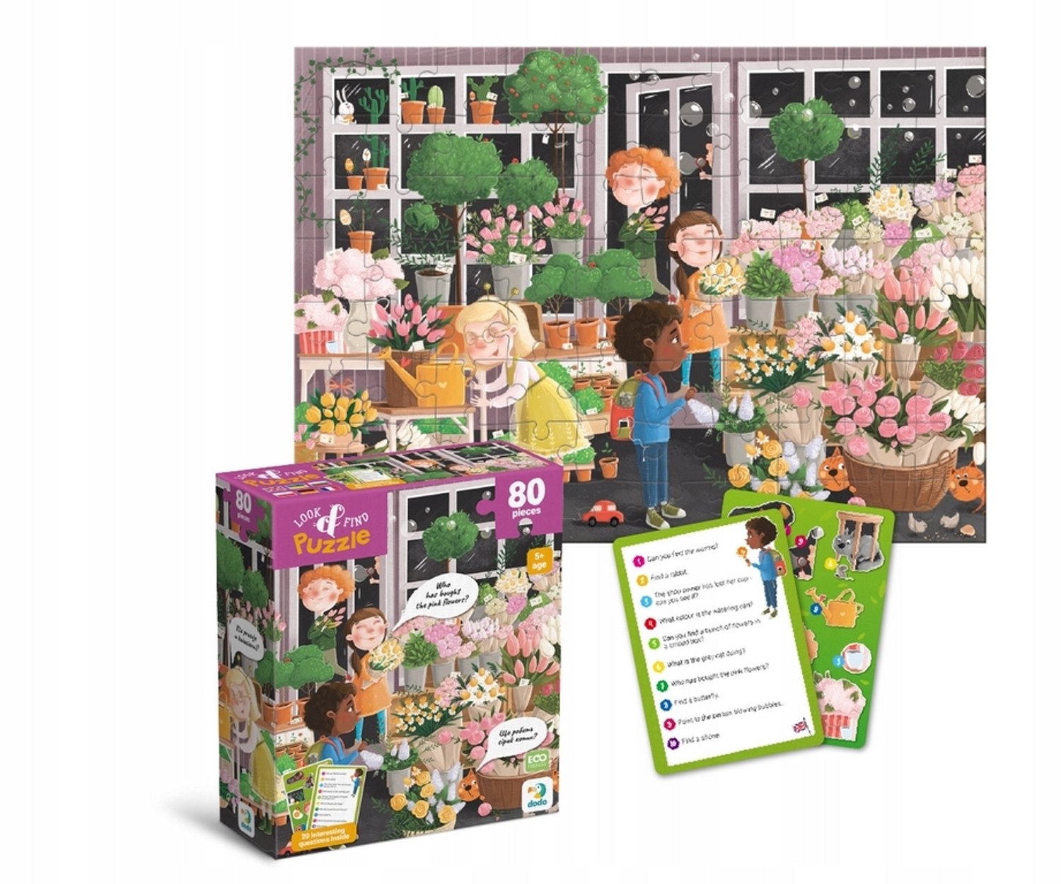 Dodo Kijk & Vind Puzzel 'Bloeiende Lente' 80 Stukjes