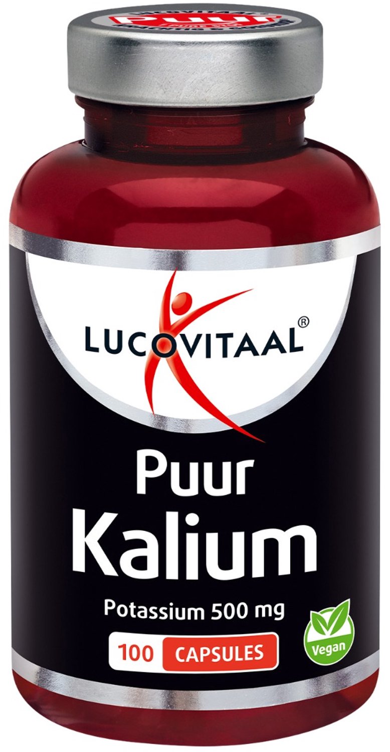 Lucovitaal Potassium Kalium 500 mg 100 Capsules