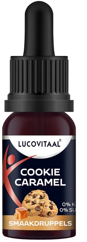 Lucovitaal Smaakdruppels Cookie-Caramel – 20 ml