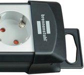 Premium-Line stekkerdoos 4-voudig zwart/lichtgrijs 5m H05VV-F 3G1,5