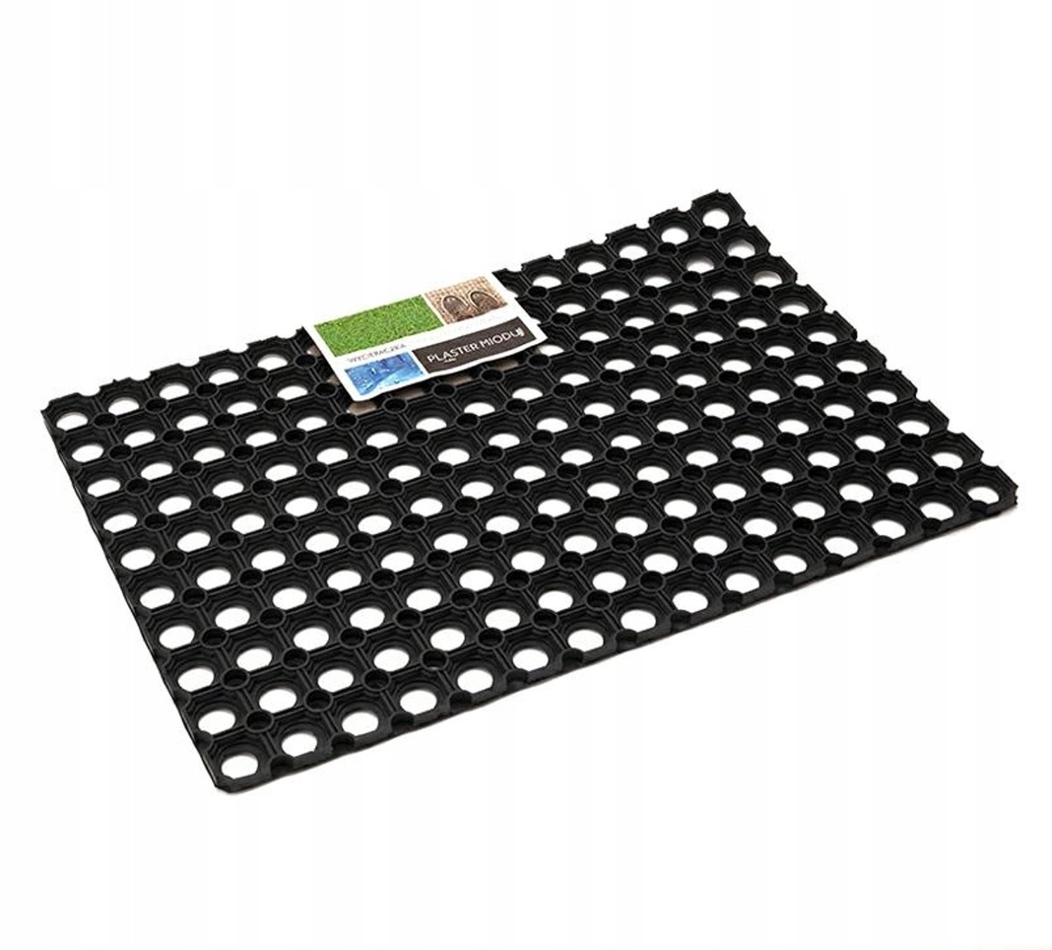 Honingraat Rubber Mat 500x1000mm 22mm - Antislip