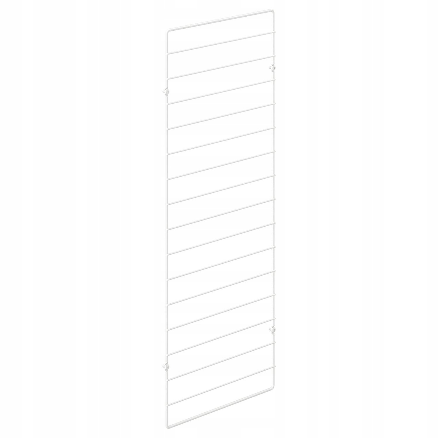 JOSTEIN Witte Stalen Wandrek 40x88 cm - Binnen & Buiten