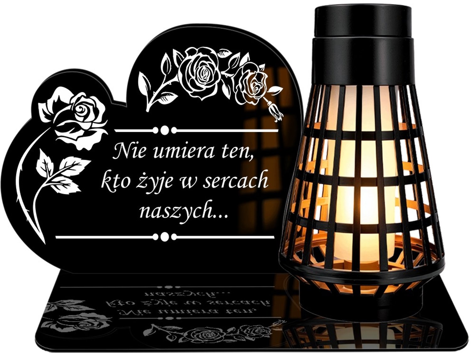 Znicz Solarny LED z Efektem Płomienia - Wieczny i Ekologiczny