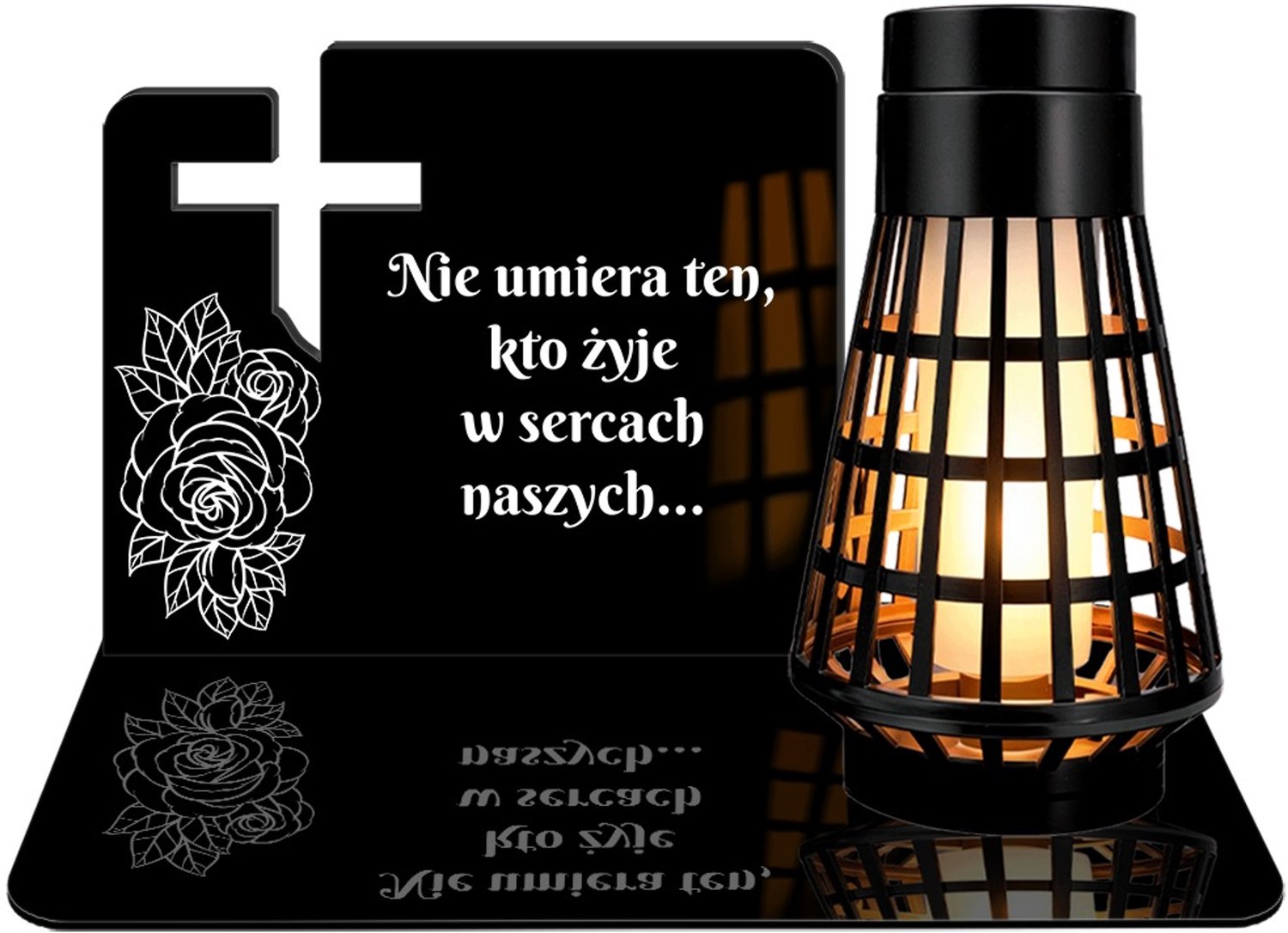 Znicz Solarny LED z Efektem Płomienia - Wieczny i Ekologiczny