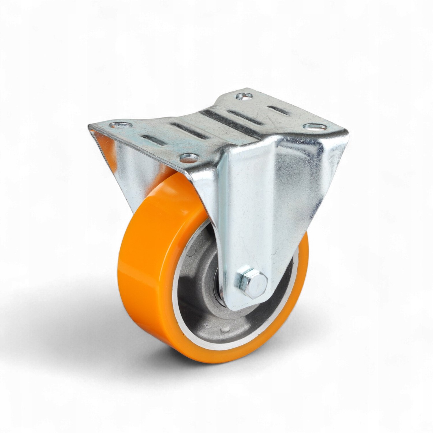 Transportwielen 100mm met rem, 800kg set