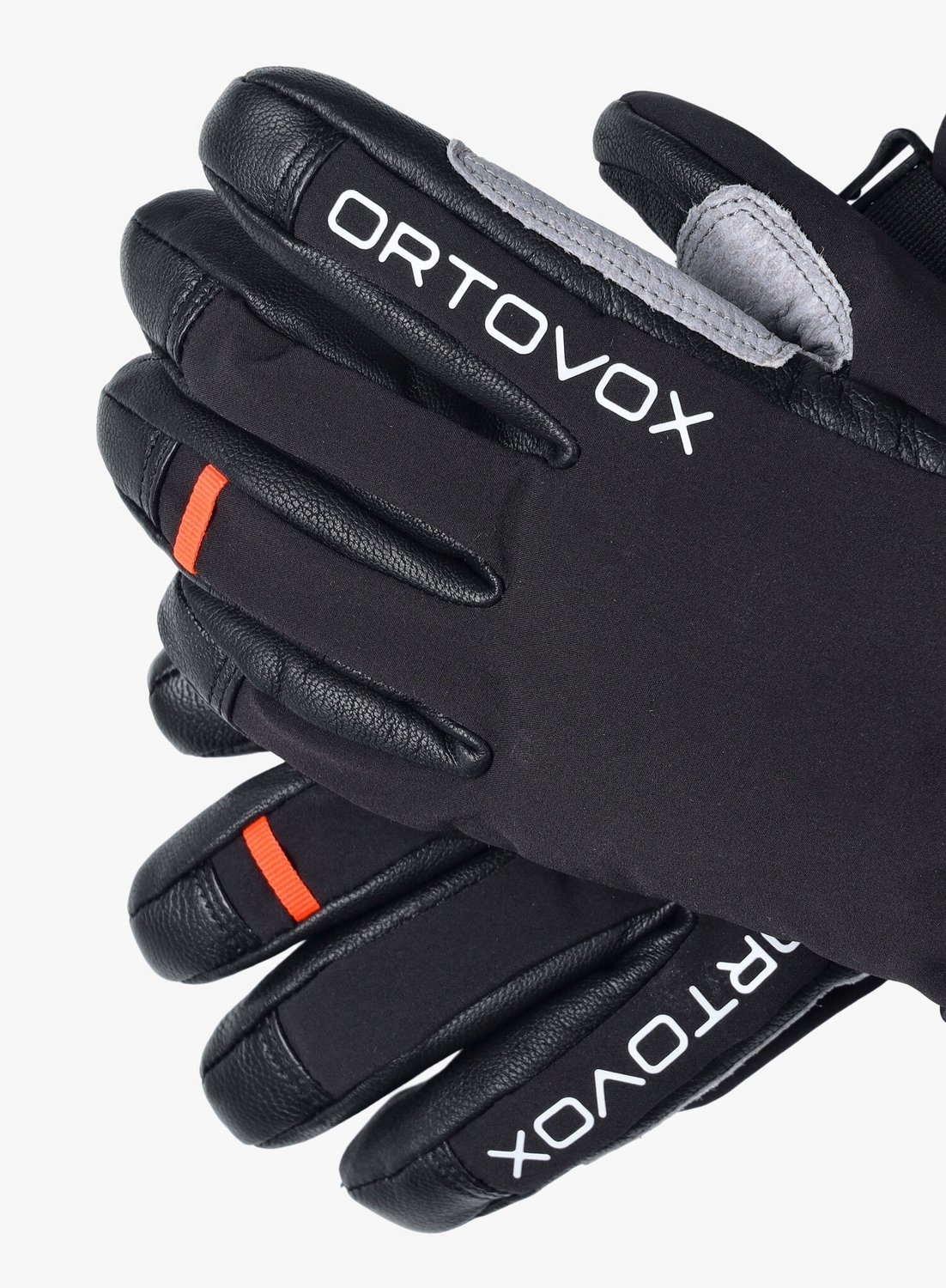 Ortovox Merino Mountain Handschoenen Dames Raven Zwart