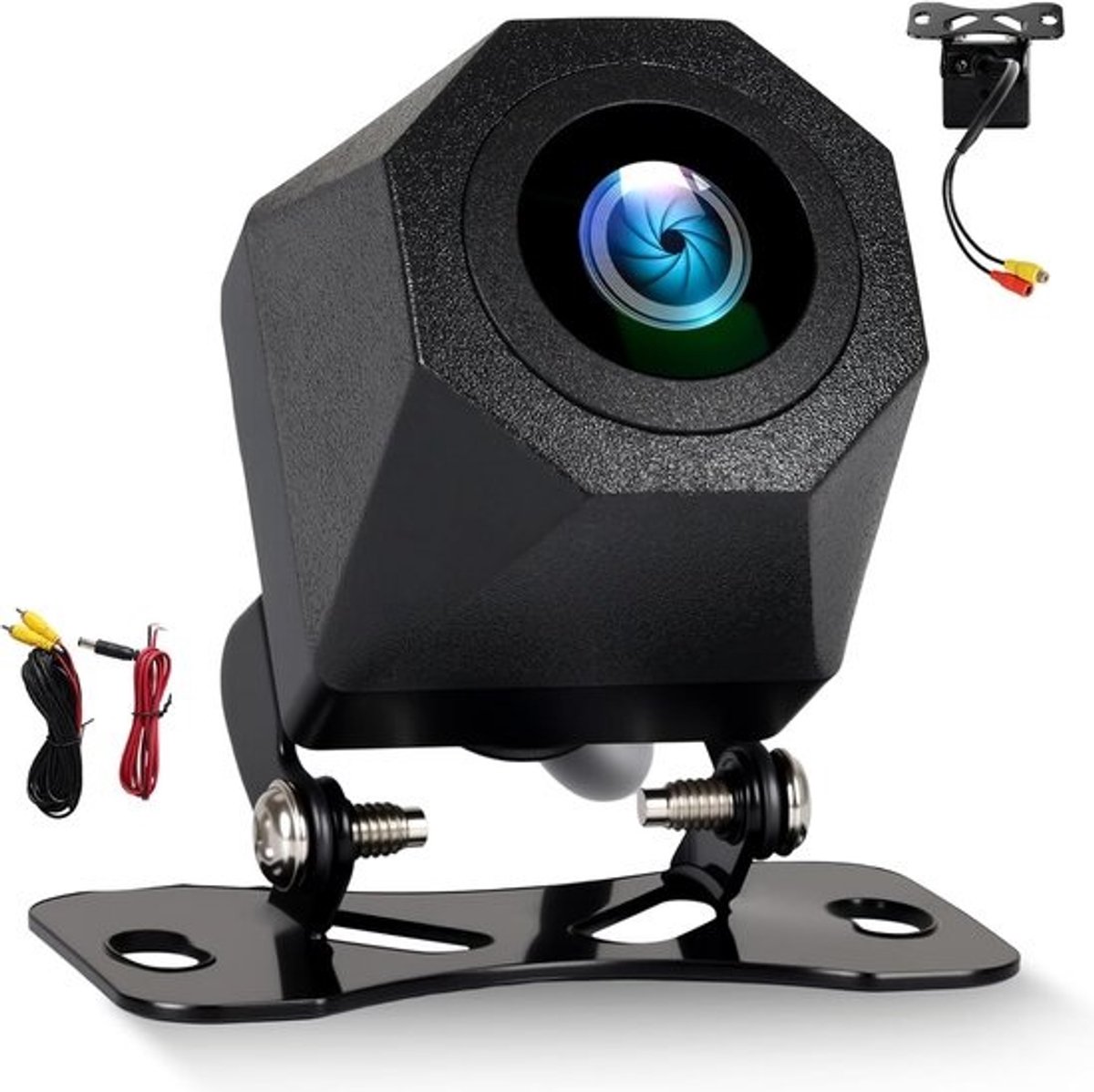 Achteruitrijcamera - met nachtzicht - waterdicht IP68 - 1280 x 720 HD - 130° groothoek - voor alle voertuigen